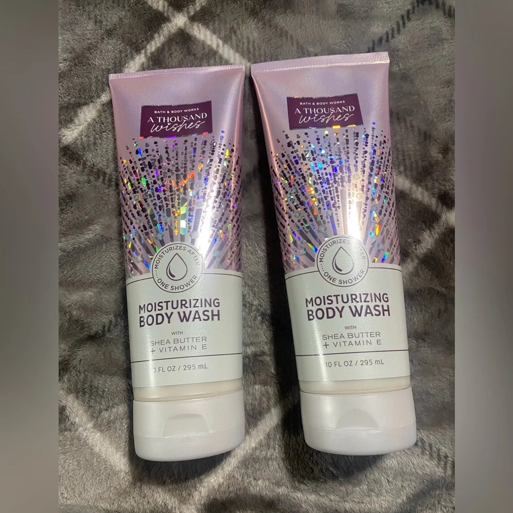 Two - A thousand wishes body washes - bath and body works